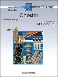 Chester Concert Band sheet music cover Thumbnail